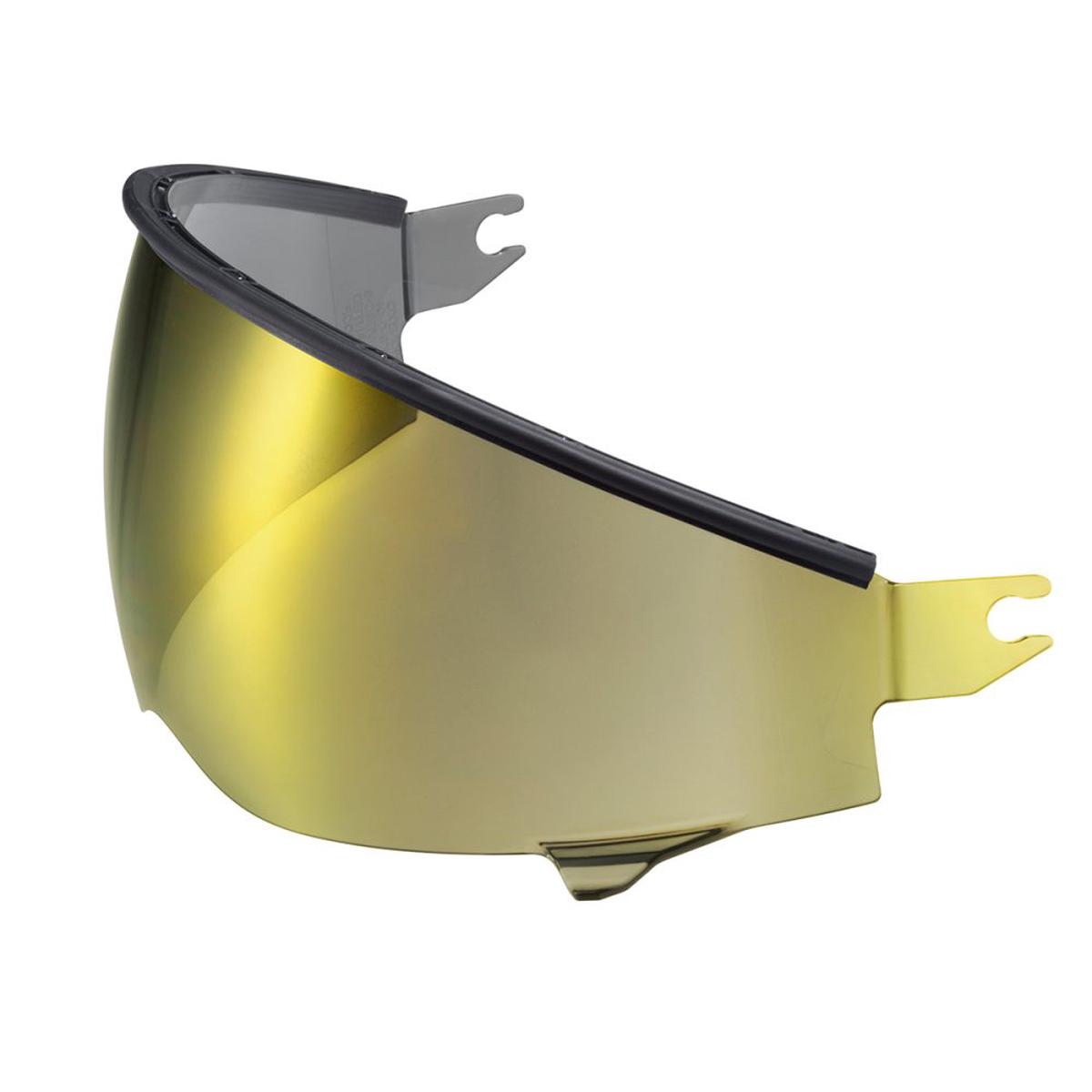 fits Harley Davidson Gargoyle X07 Helmet Sunvisor Gold Mirror