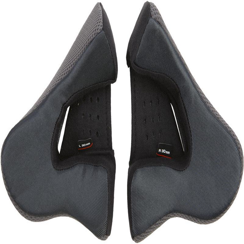 Gmax MD-04 Helmet Cheek Pads 30MM