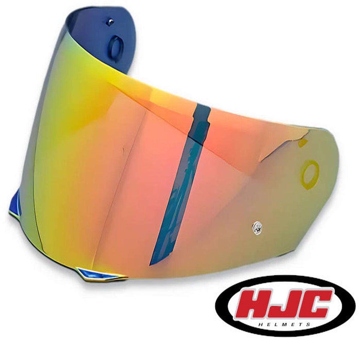HJC i91 Pinlock Shield Red Mirror