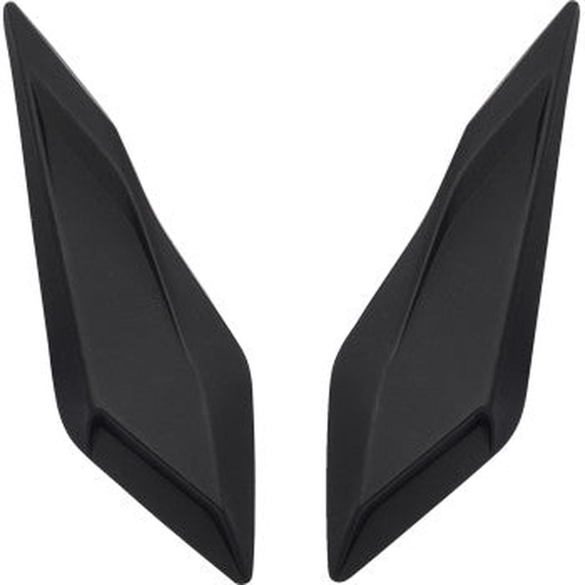 Icon Ultraflite Forehead Vents - Matte Black