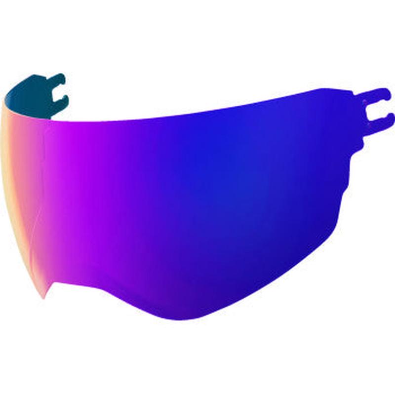 Icon Ultraflite Helmet Drop Shield Blurple Purple
