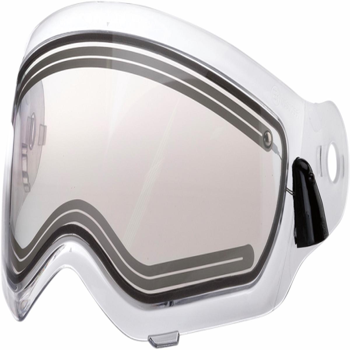 Just 1 J34 Dual Sport Snow Electric Snow Shield with Cord
