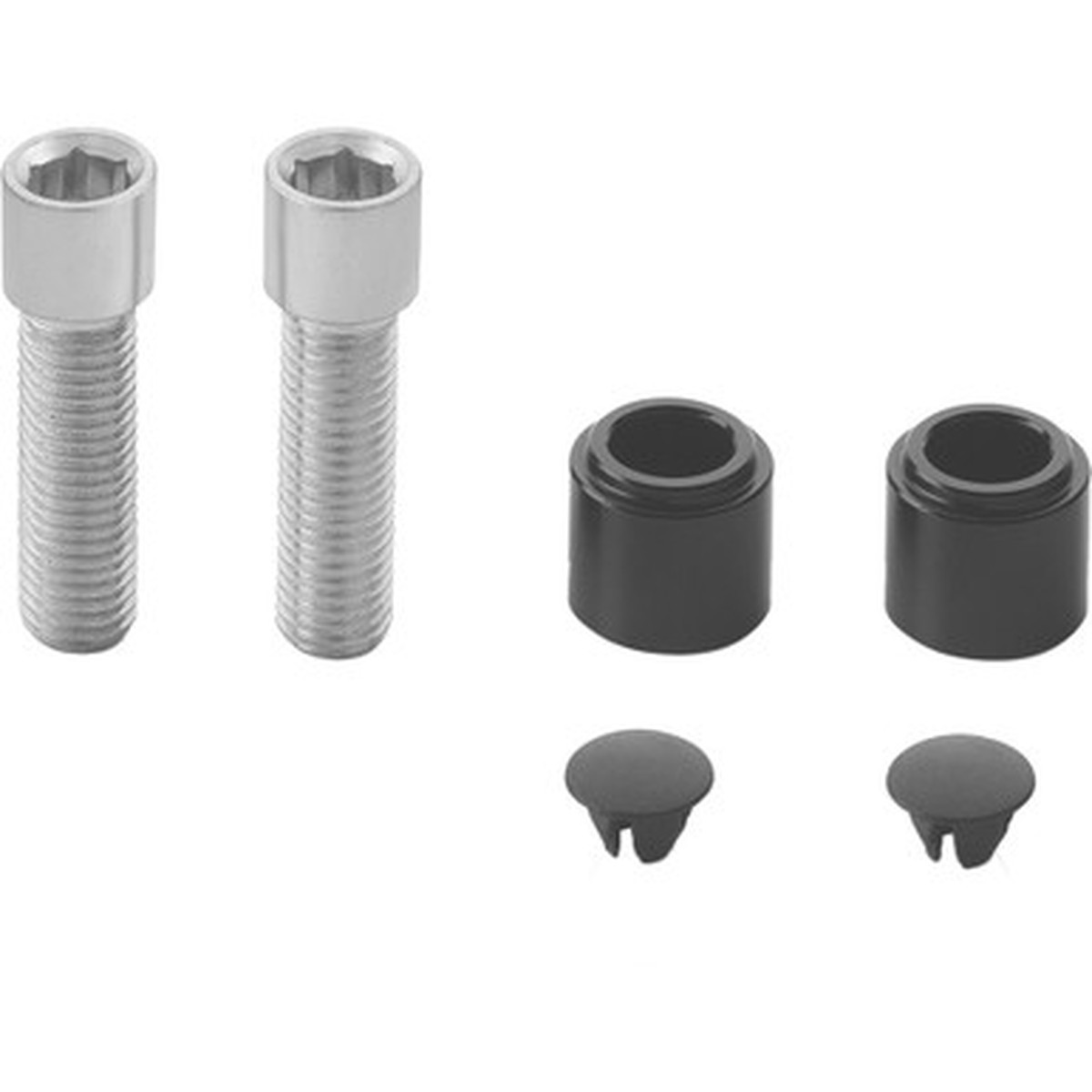 RIZOMA STEALTH NAKED MOUNTING KIT MIRROR BLACK BSN907B