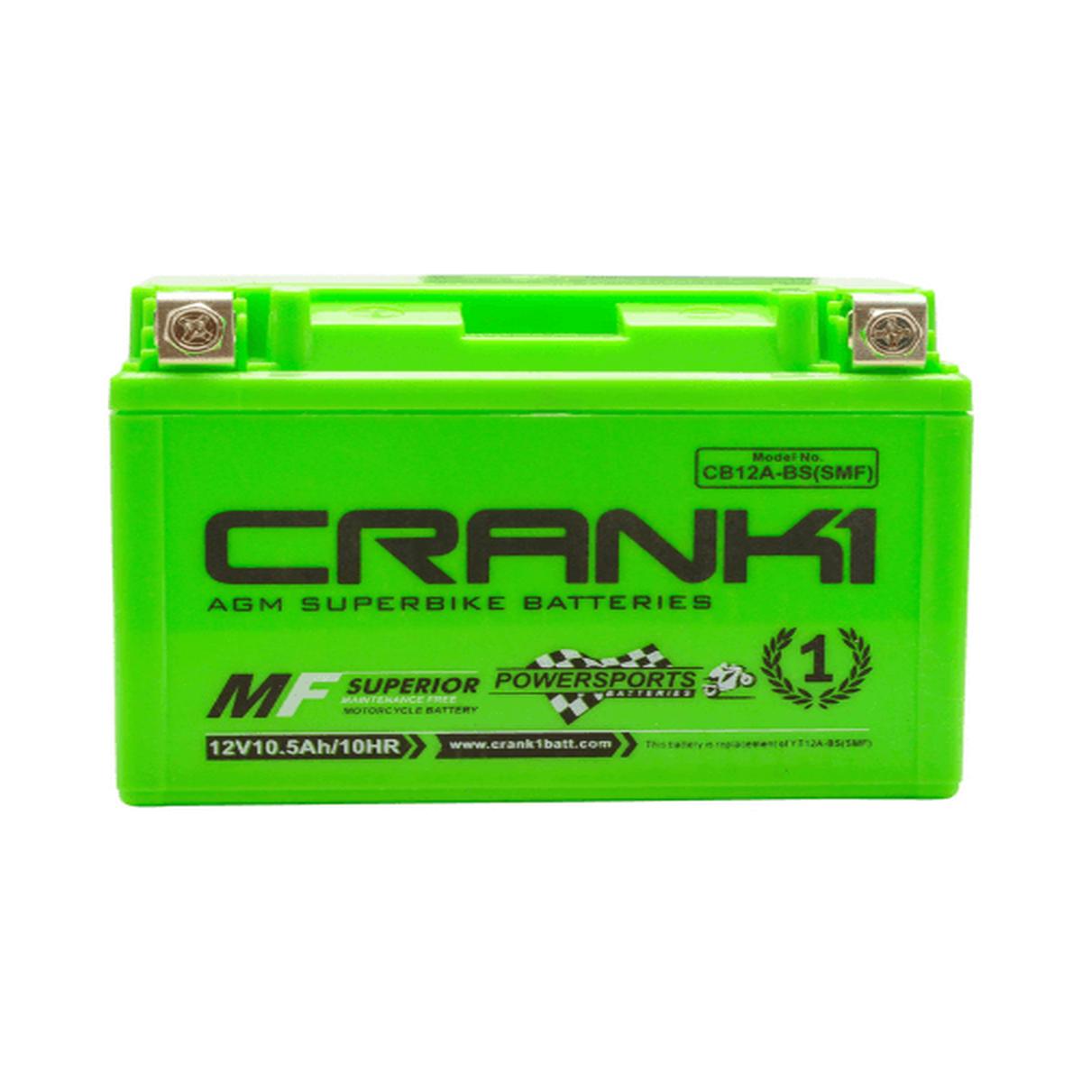 Crank1 Battery For Suzuki GS R Hayabusa (1999-2007) - CB12A-BS