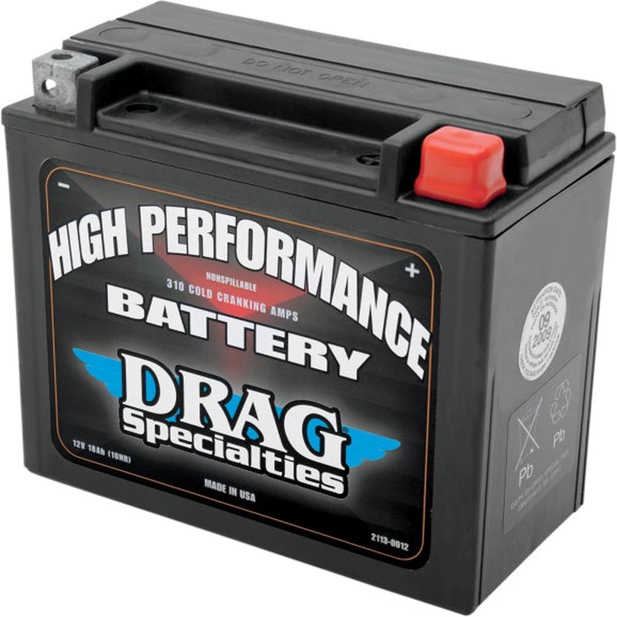 Drag Specialties High Performance Battery - YT HL