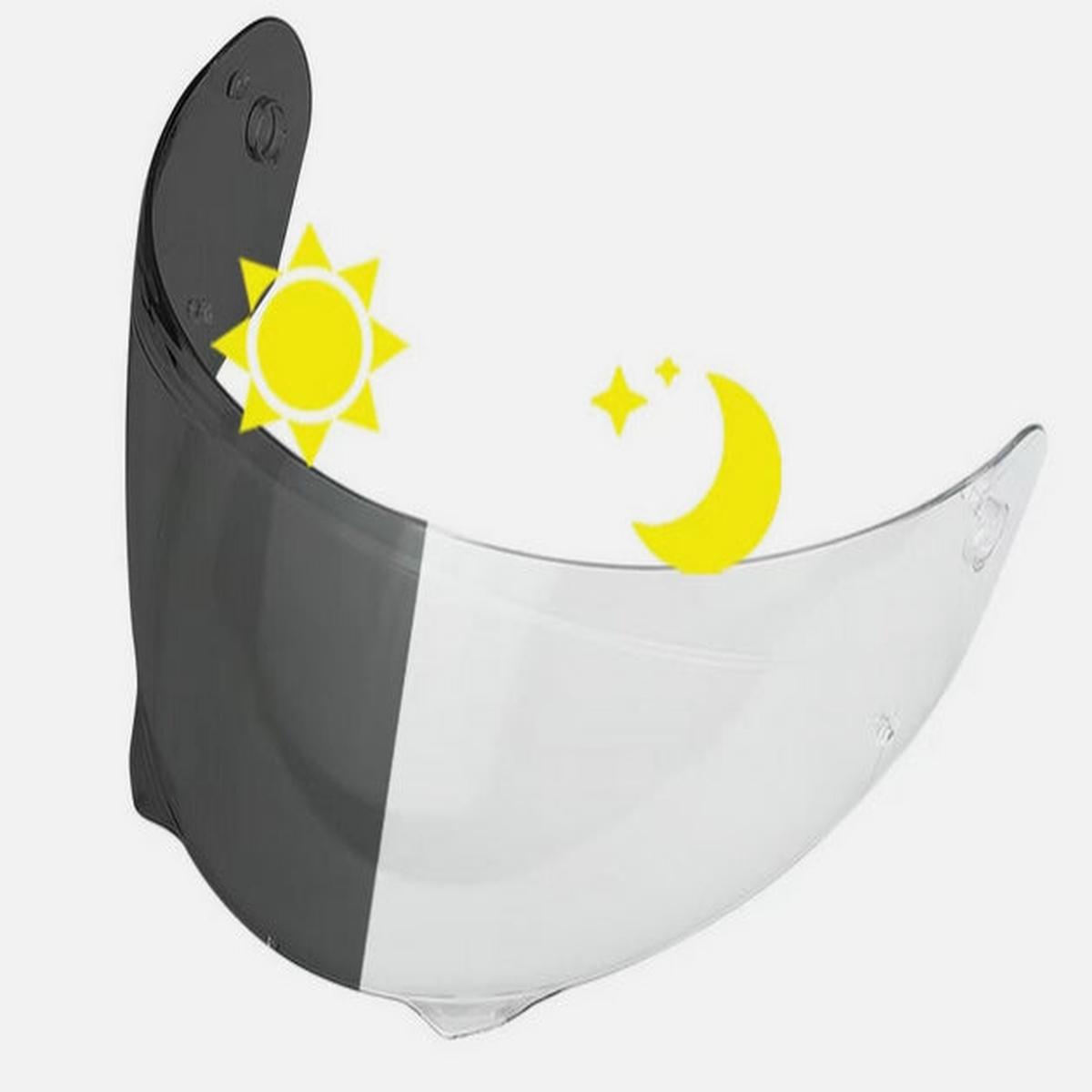 fits Harley Davidson H35 Photochromic Shield