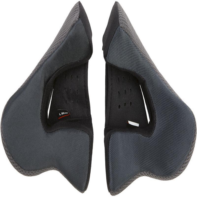 Gmax MD-04 Helmet Cheek Pads 25MM