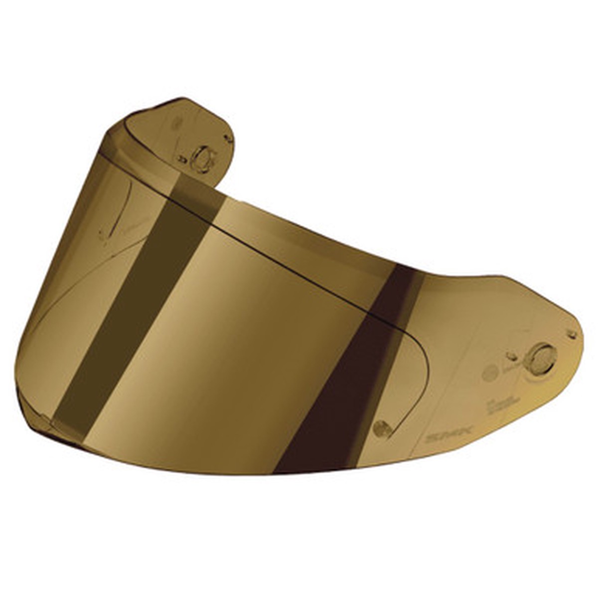 GULLWING V2 OUTER SHIELD PINLOCK 70 READY - Gold Mirror
