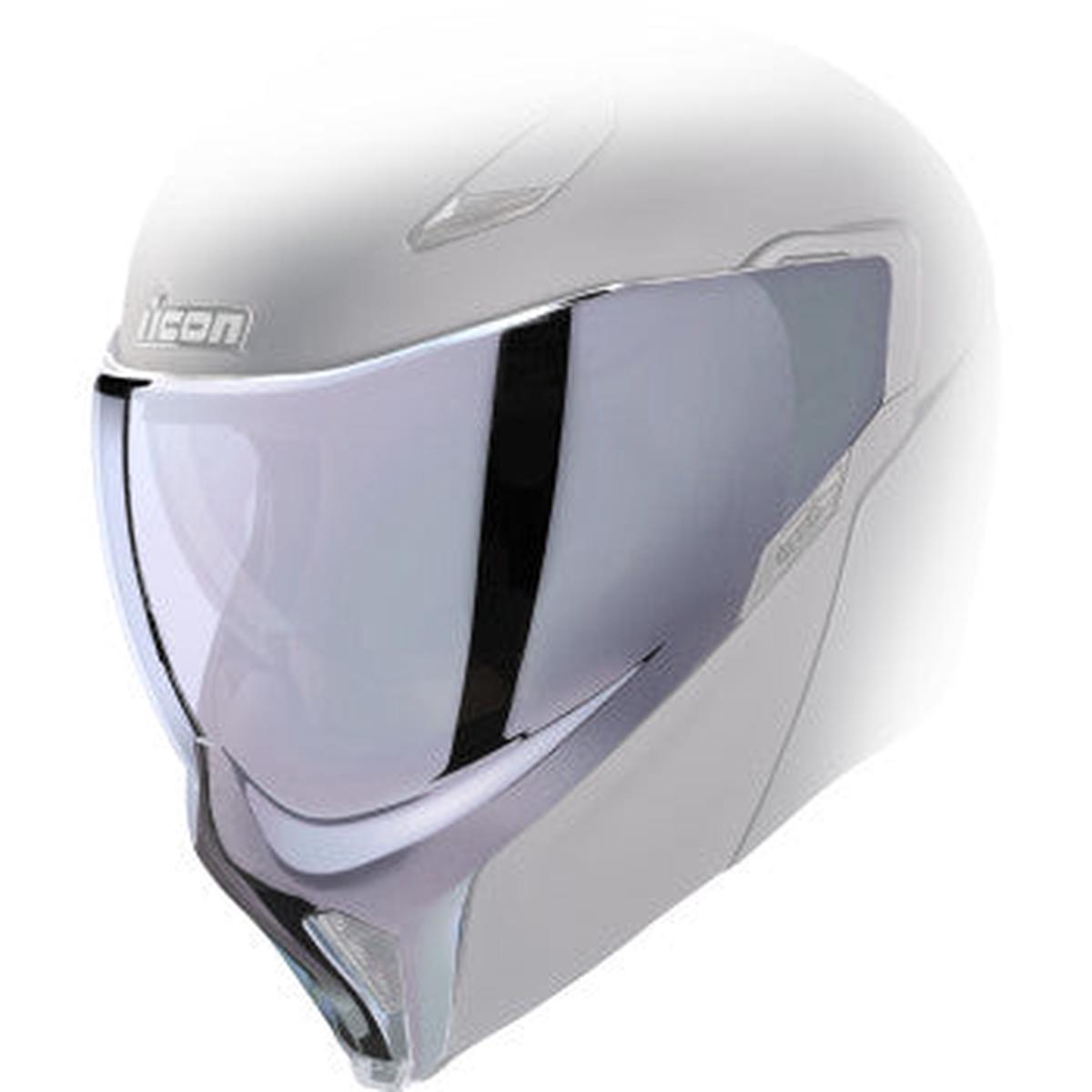 Icon Threshold Helmet Shield Warboy Chrome