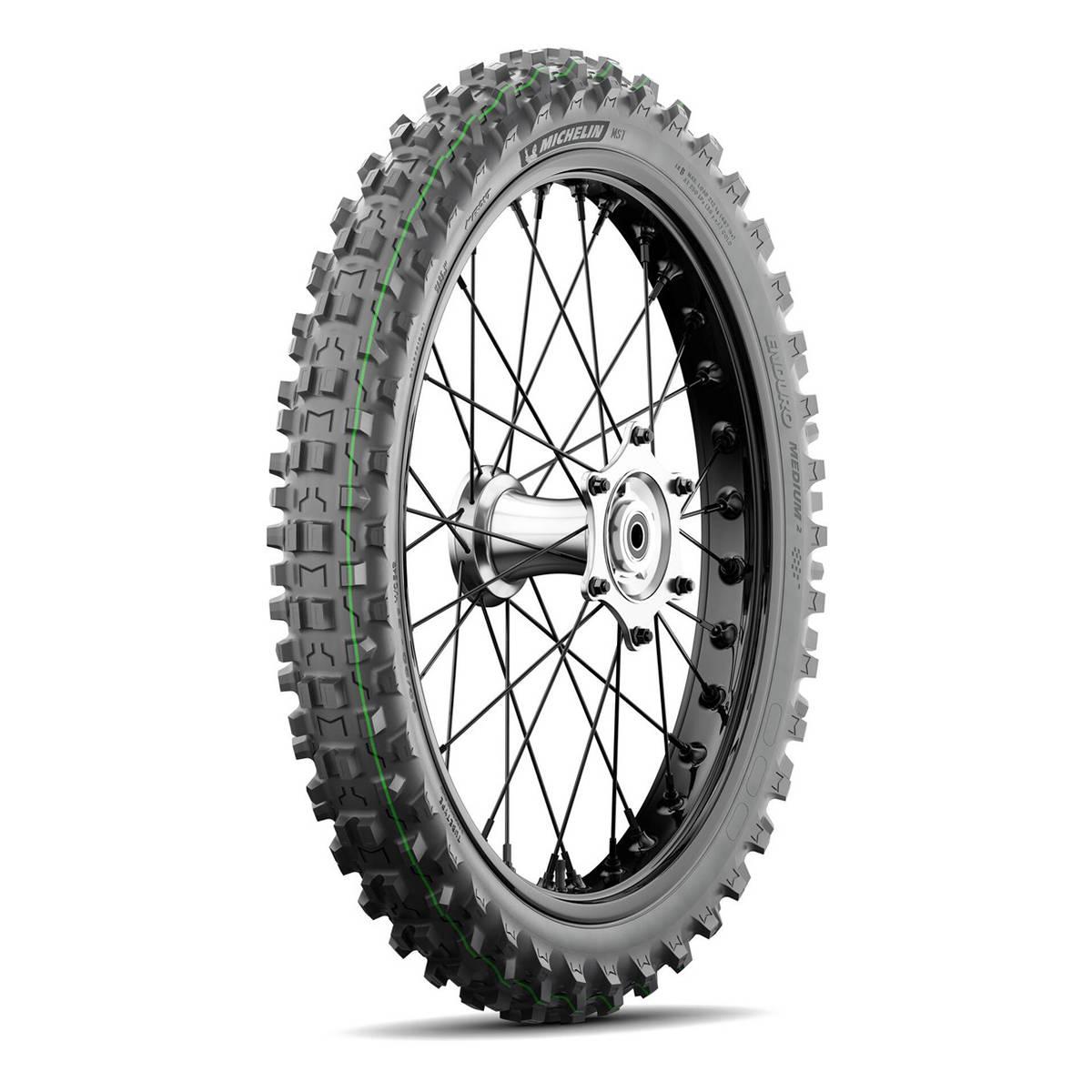 Michelin Enduro Medium 2 Front Tyre 90 100-21 - FIM App