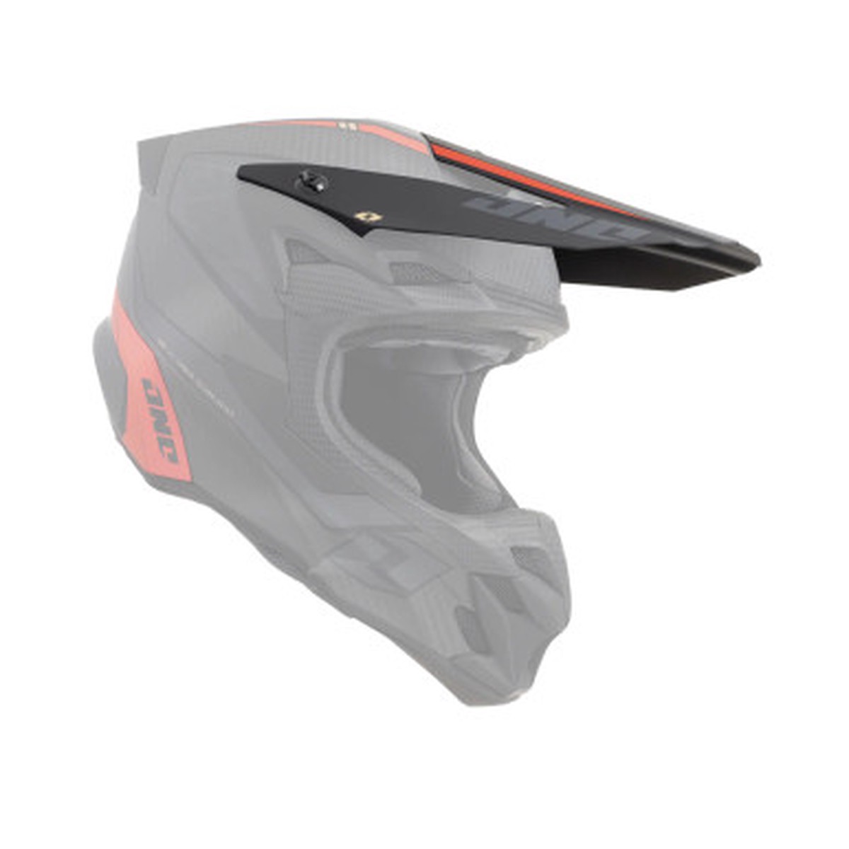 ONE INDUSTRIES Replacement X-197 Carbon Visor - Black Oil