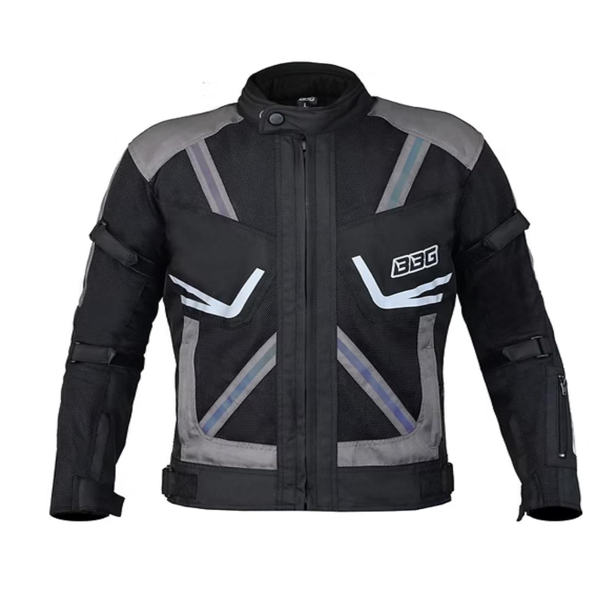 BBG Indy Riding Jacket without Liner - Grey