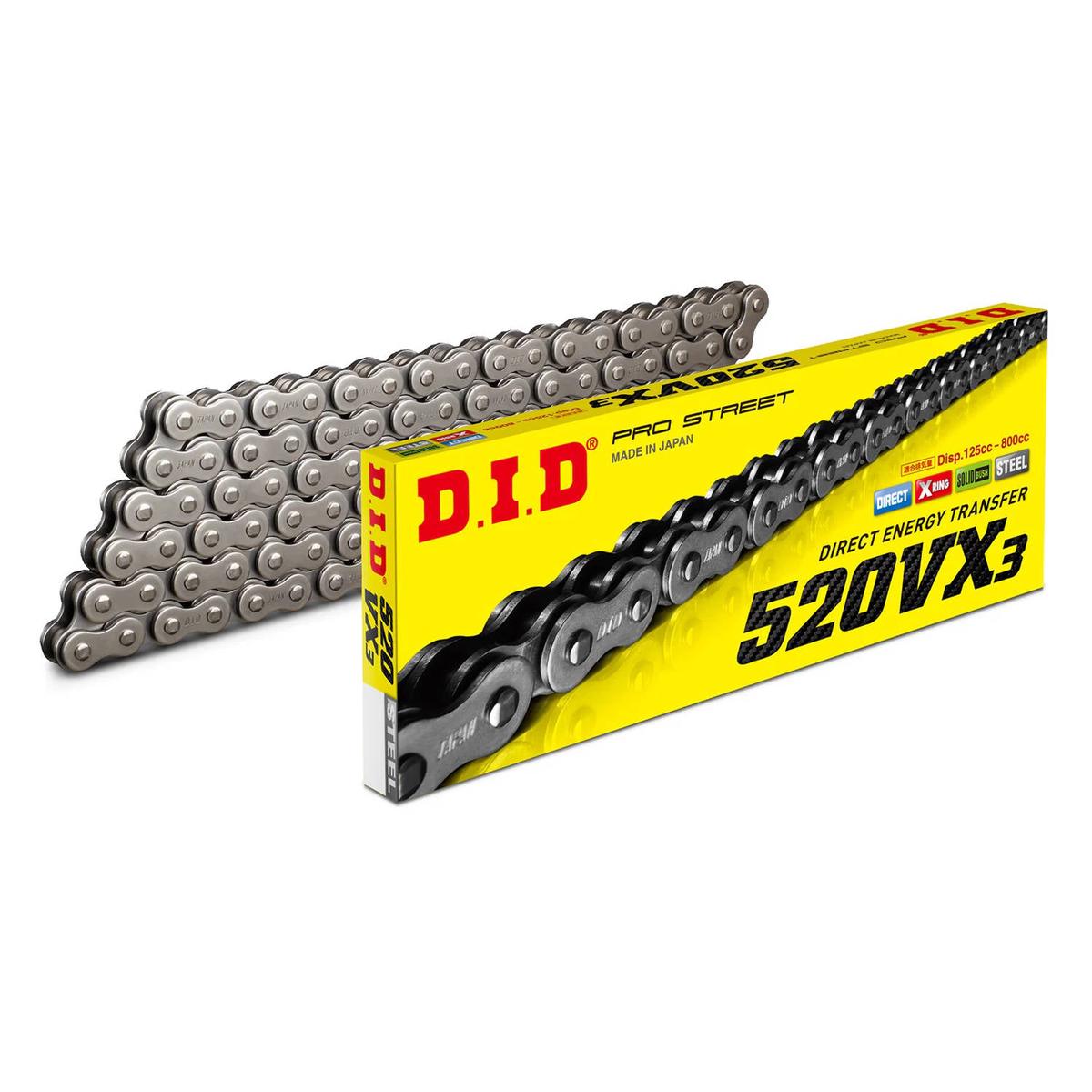 DID Chain 520 V (DJ) - Black Black