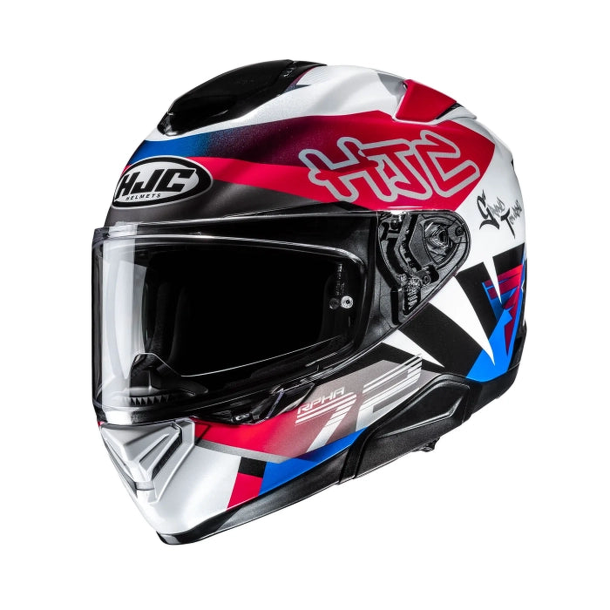 HJC RPHA 72 Goldy MC21 - White Blue Red