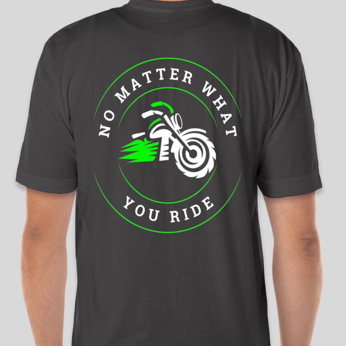 MotorcycleGearcom No Matter T Shirt
