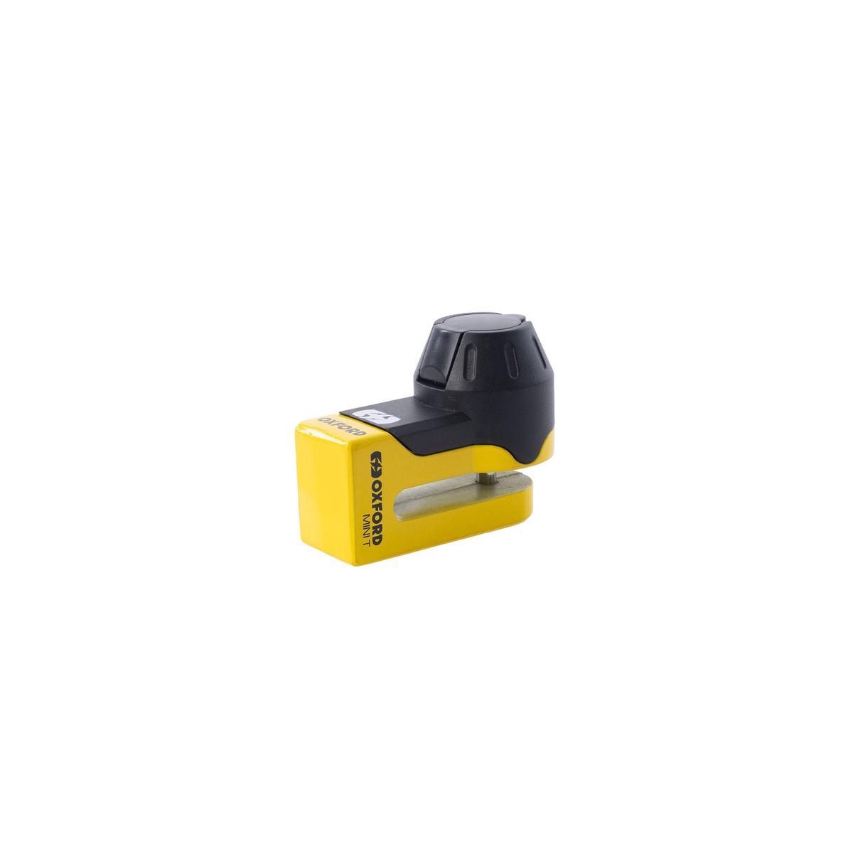 Oxford Mini T Disc Lock Yellow