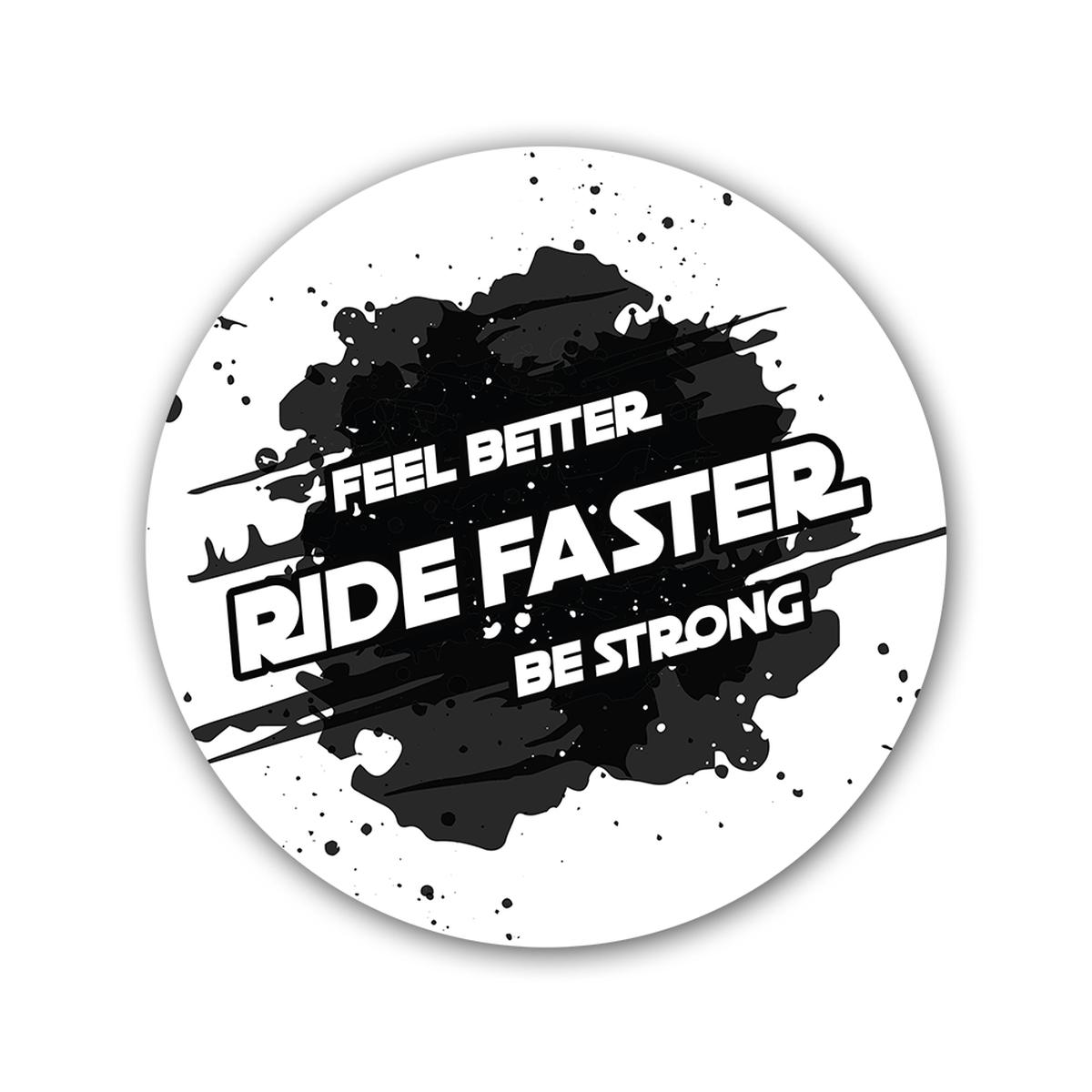 Ride Faster Sticker