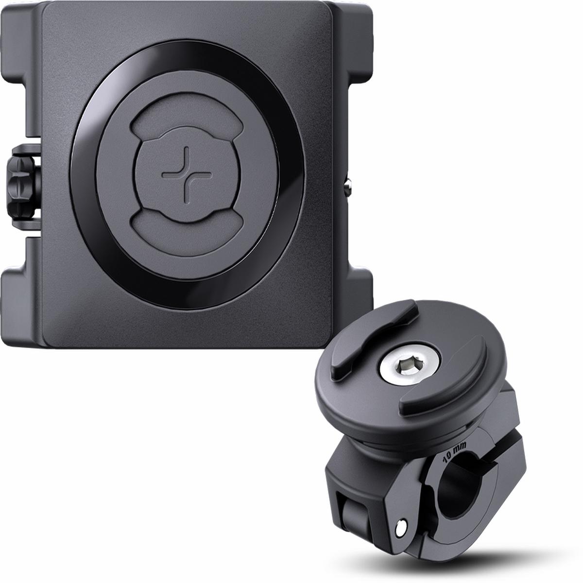 SP Connect Universal Clamp SPC Moto Scooter Bundle