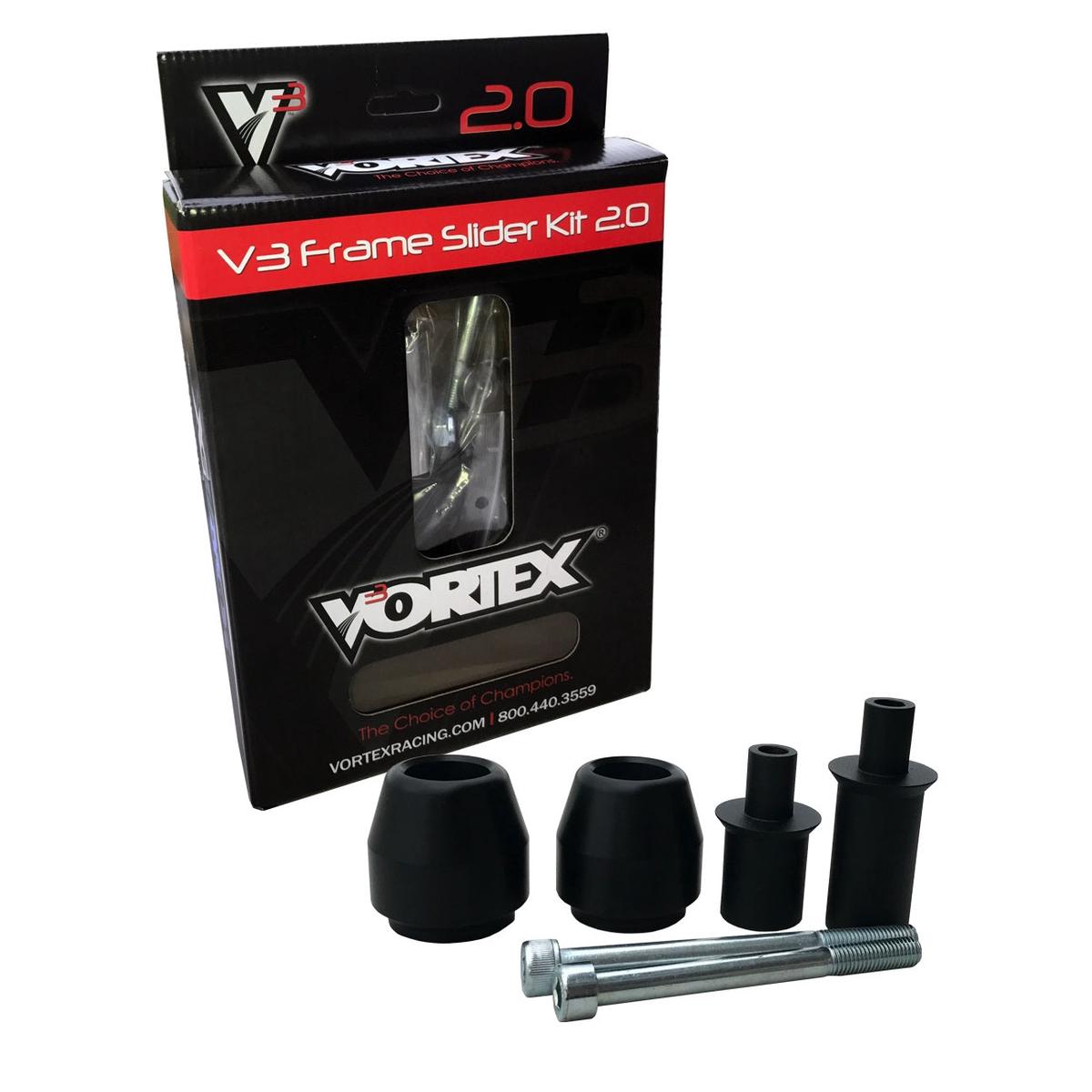 Vortex V3 20 Frame Sliders Kawasaki Ninja 300 2013-2017