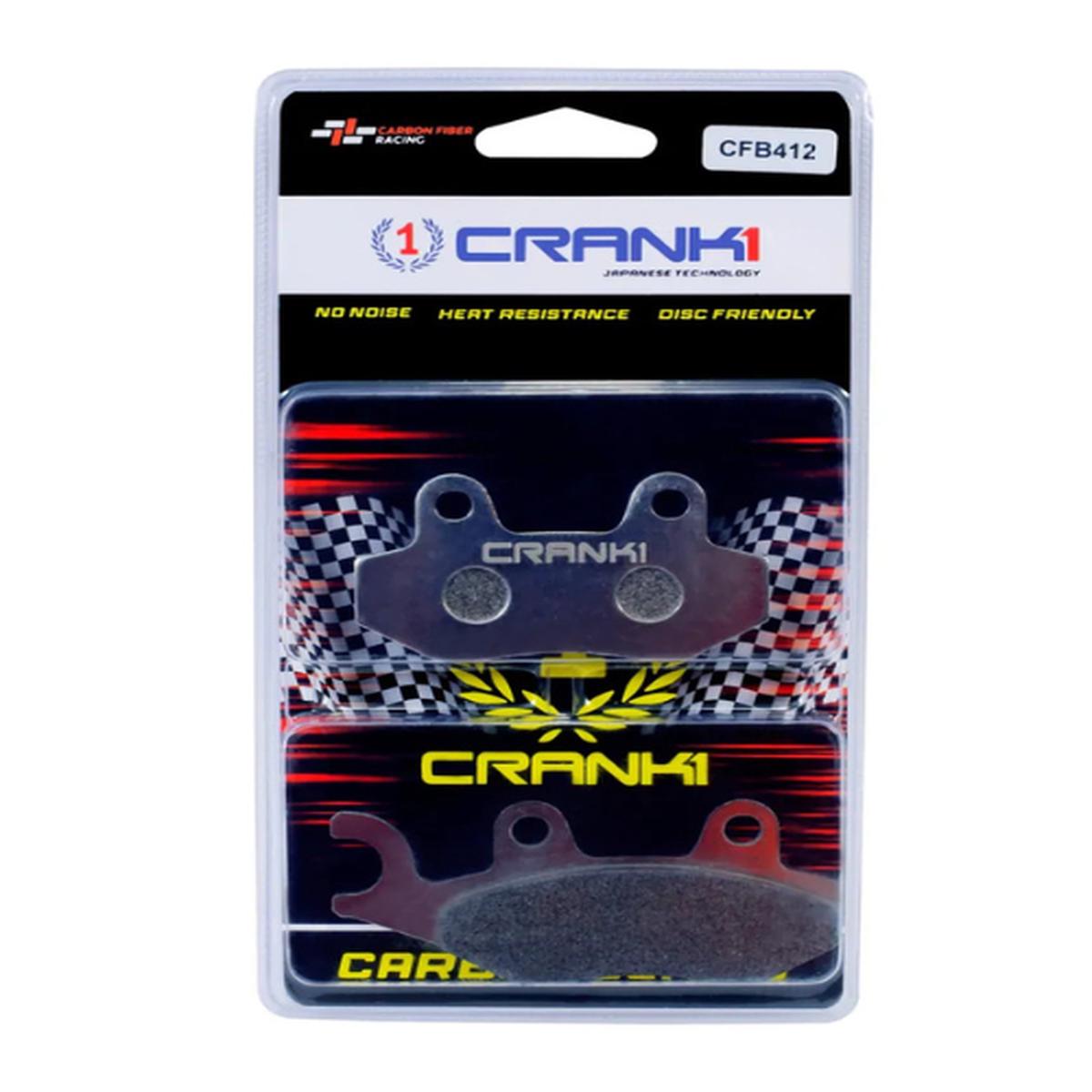 Crank1 Carbon Brake Pads - CFB412