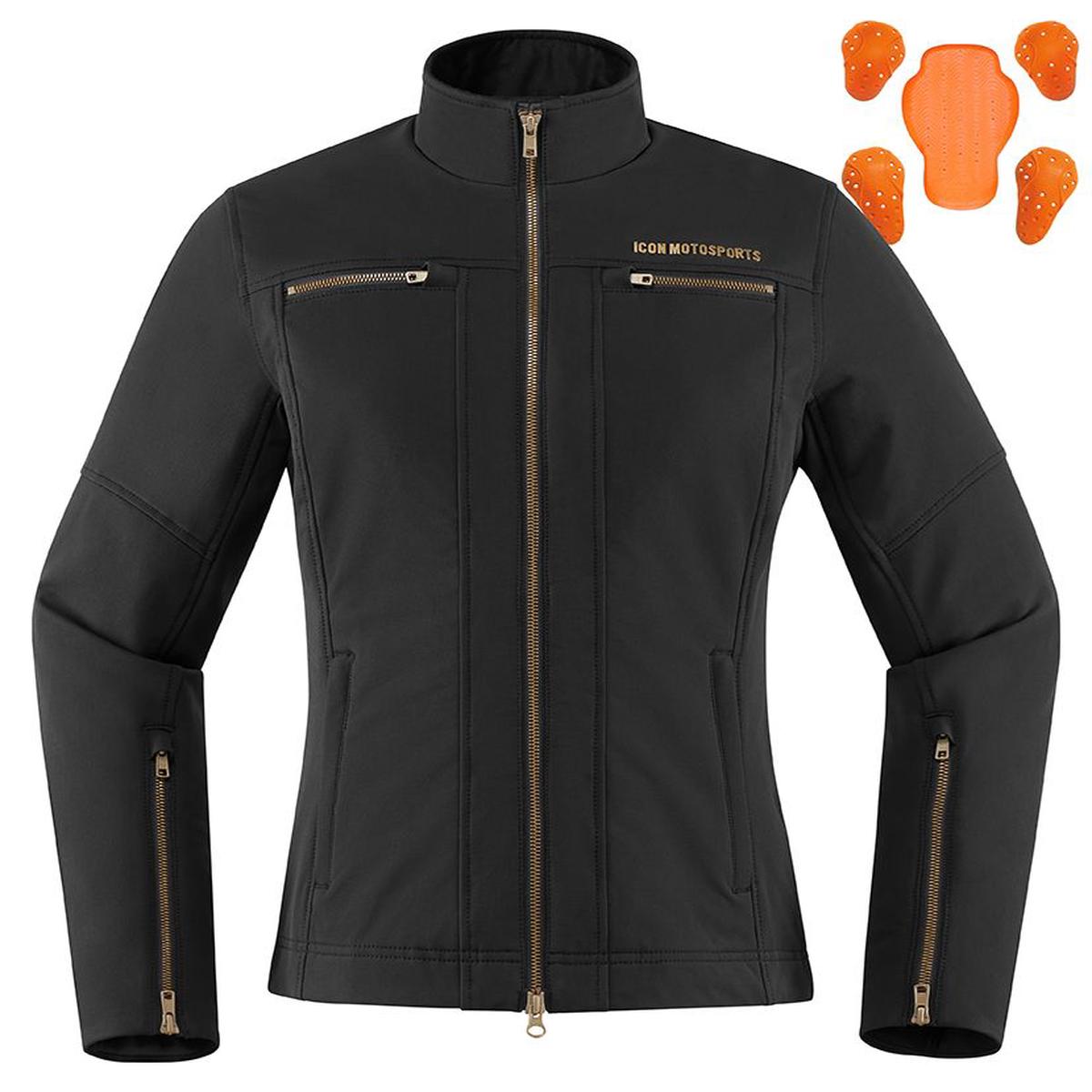 Icon Hella 2 Jacket for Women Large Only