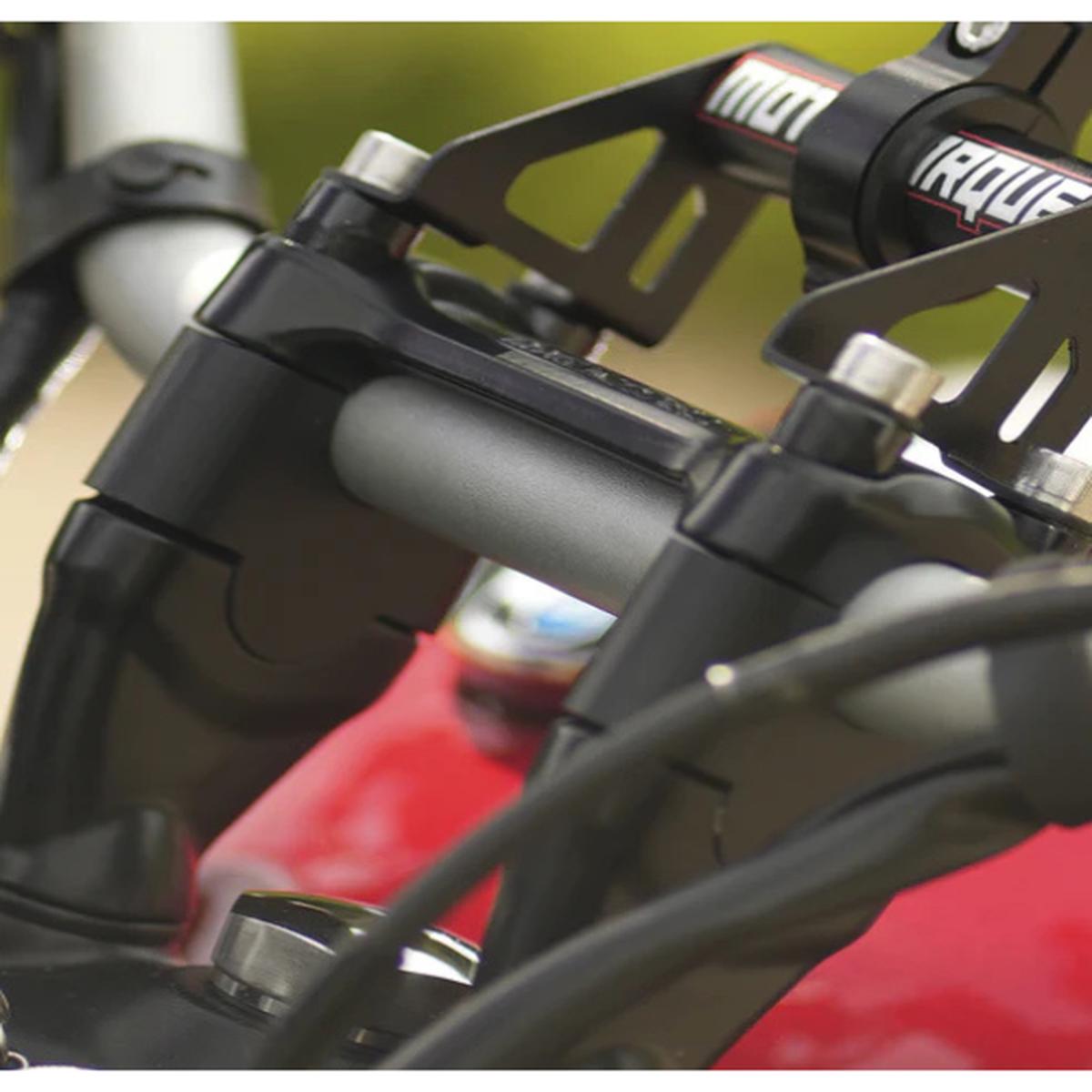 Moto Torque Handlebar Risers for Triumph Speed 400 - Black