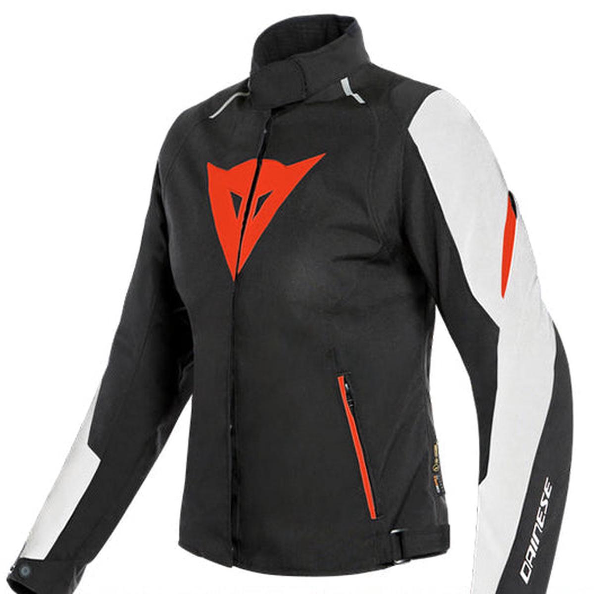 Dainese Lagunaseca 3 Ladies D - Dry Jacket - Black Lava-Red White