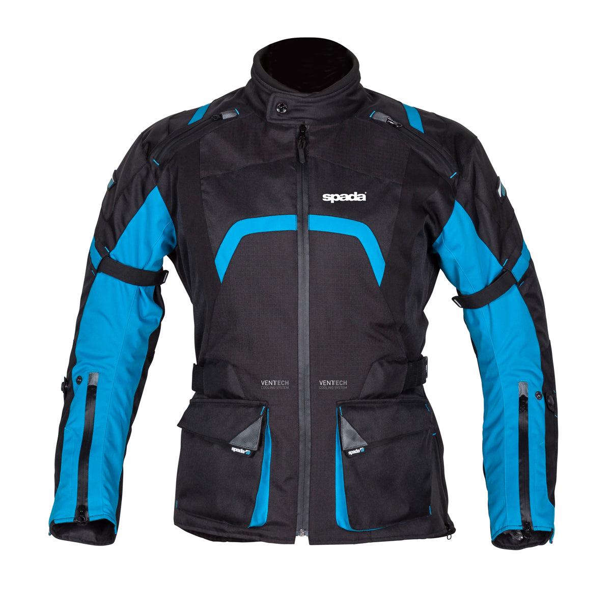 Spada Textile Jacket Base Black Blue