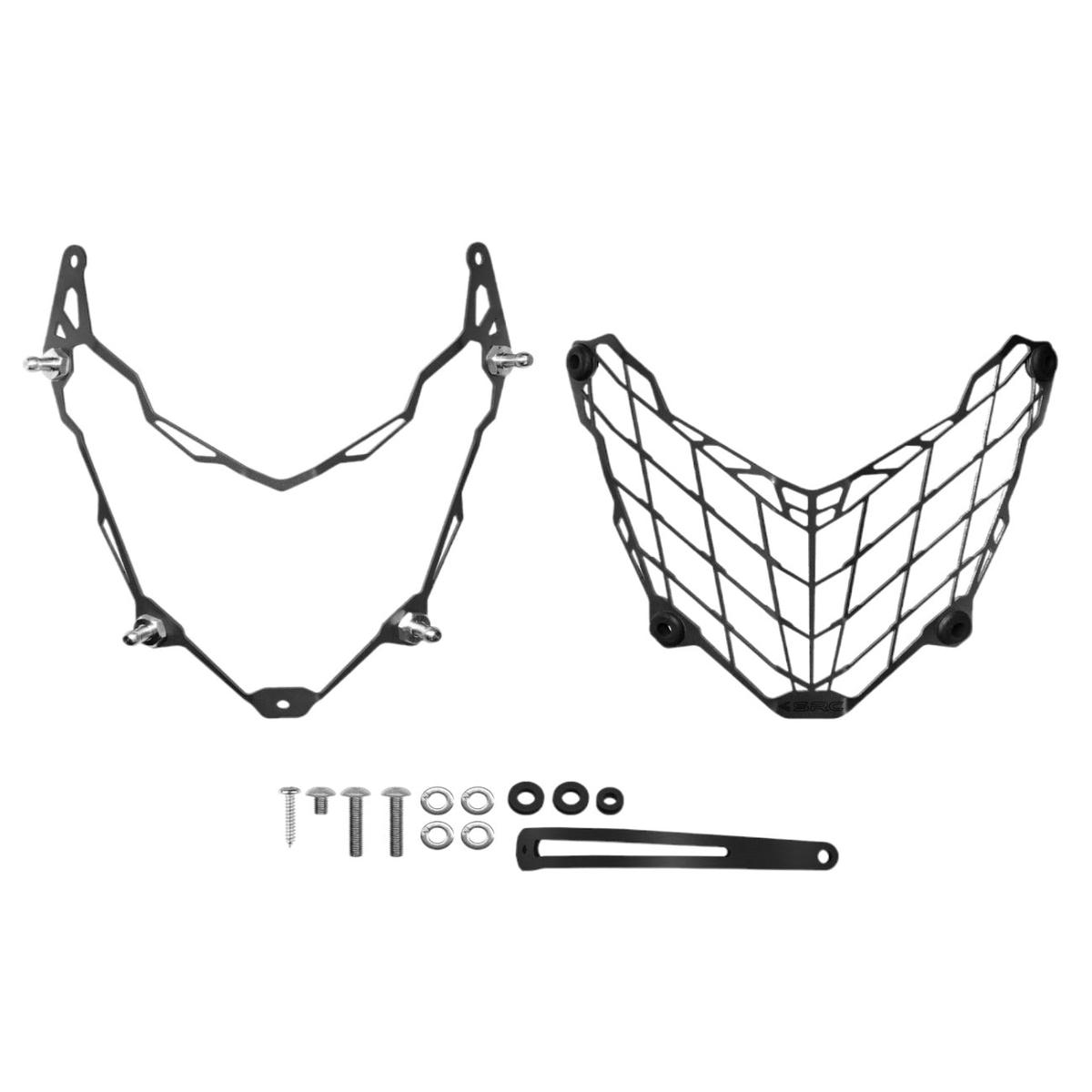 SRC Headlight Guard For Honda Transalp XL 750 Black