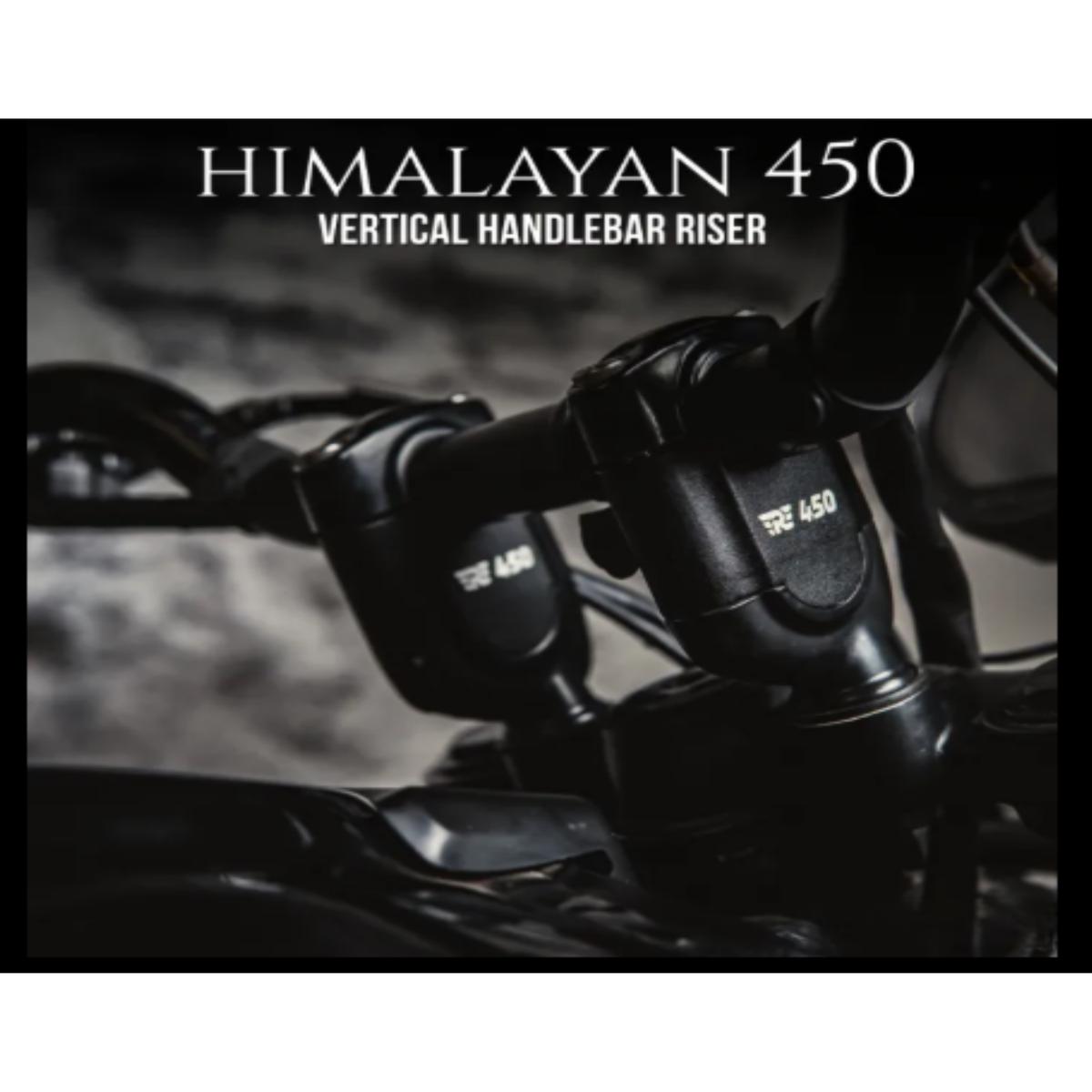 Zana Handlebar Riser for Himalayan 450 - Matt Black - ZI-8532