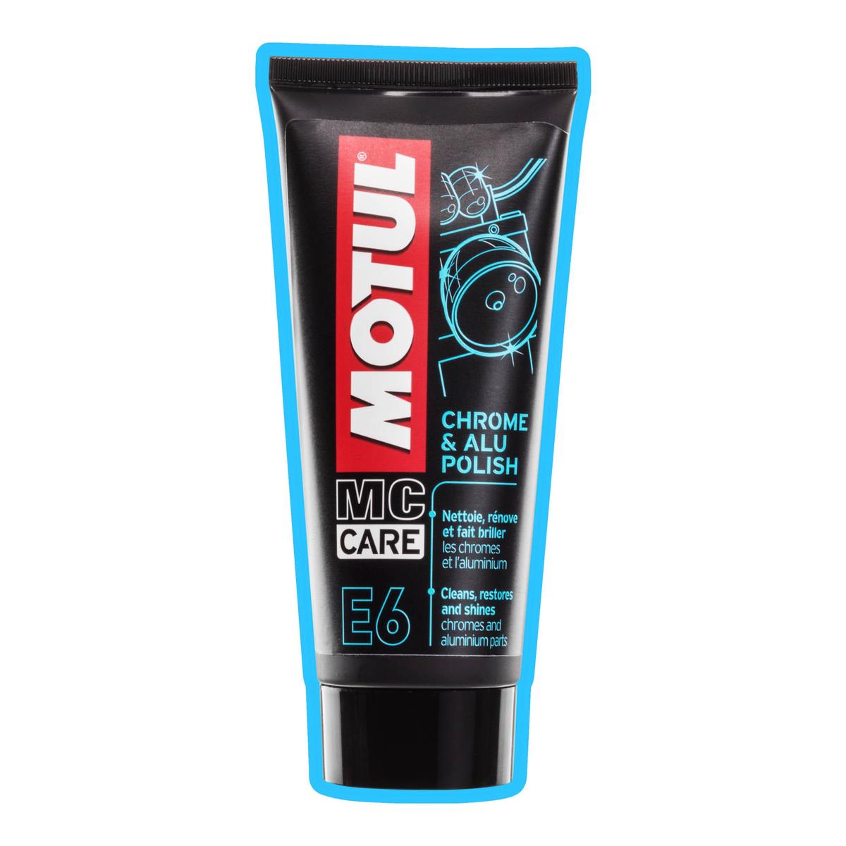 Motul E6 Chrome Aluminium Polish 100mL