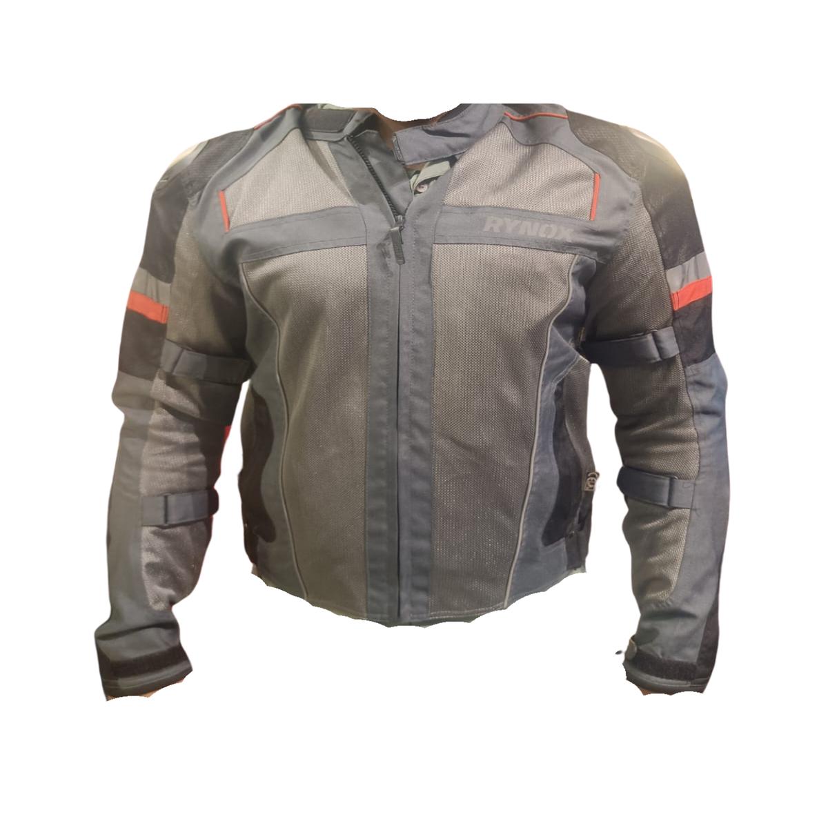 Rynox Storm Evo Riding Jacket - Black Grey - M (Open Box)