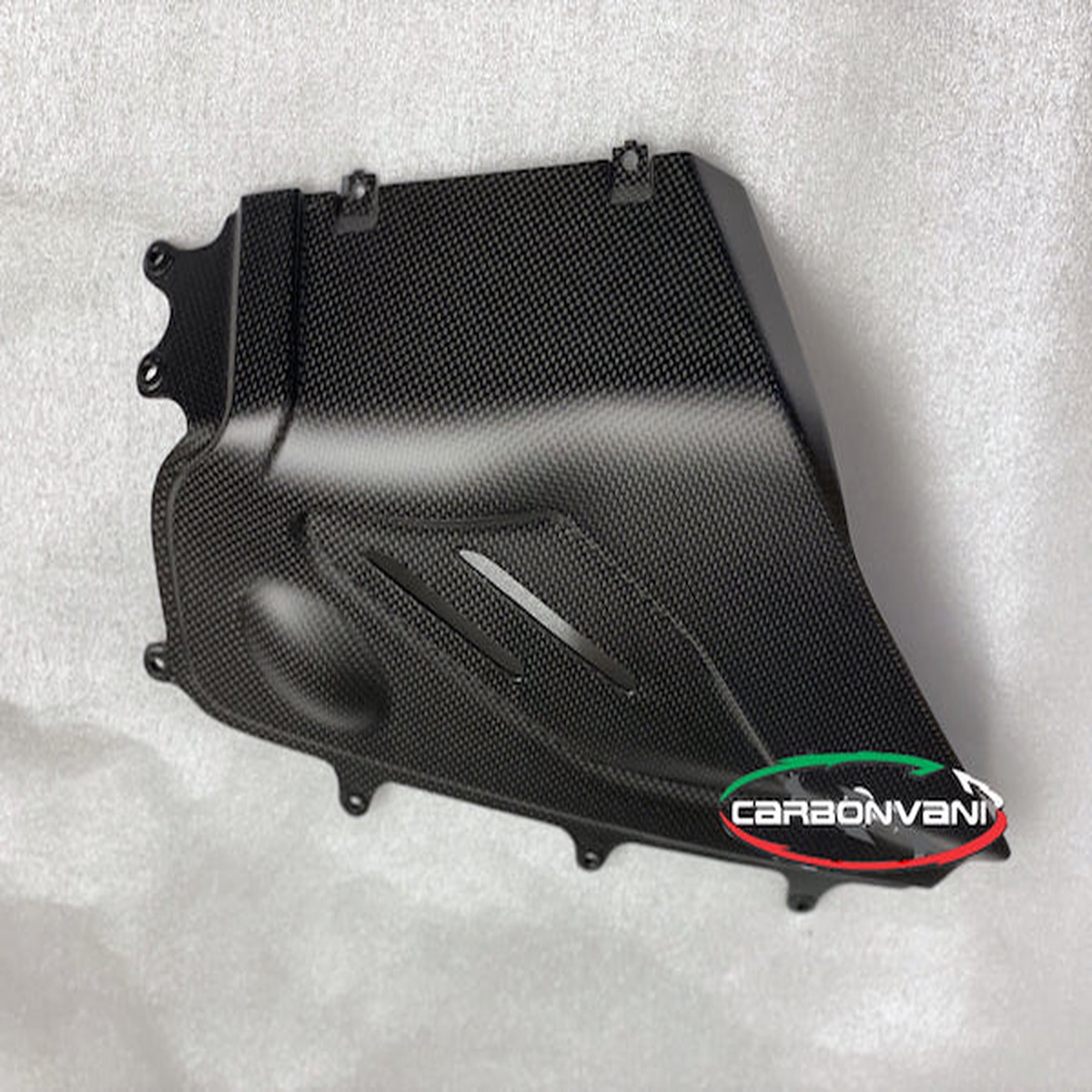 CARBONVANI Ducati Panigale V4 (22/24) Carbon Exhaust Guard (for Akrapovic; right)