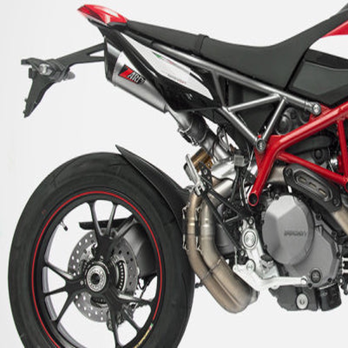 ZARD Ducati Hypermotard 950 / 950 SP (2019+) Stainless Steel Slip-on Exhaust "GT"