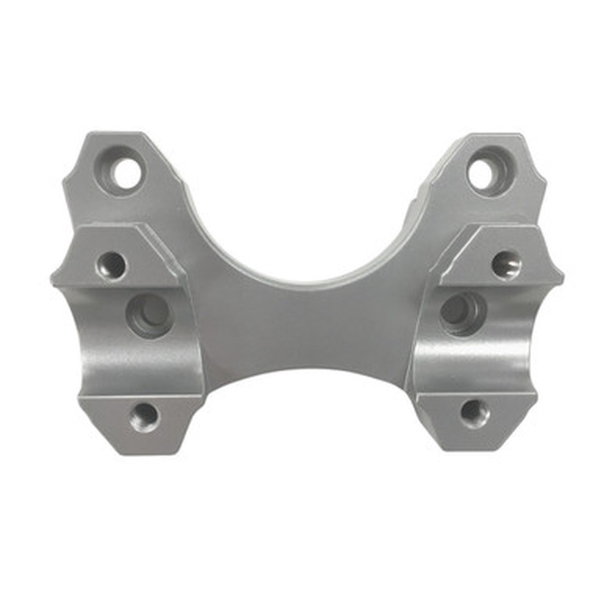 HELIBARS HANDLEBAR RISERS SILVER YAM HR09109