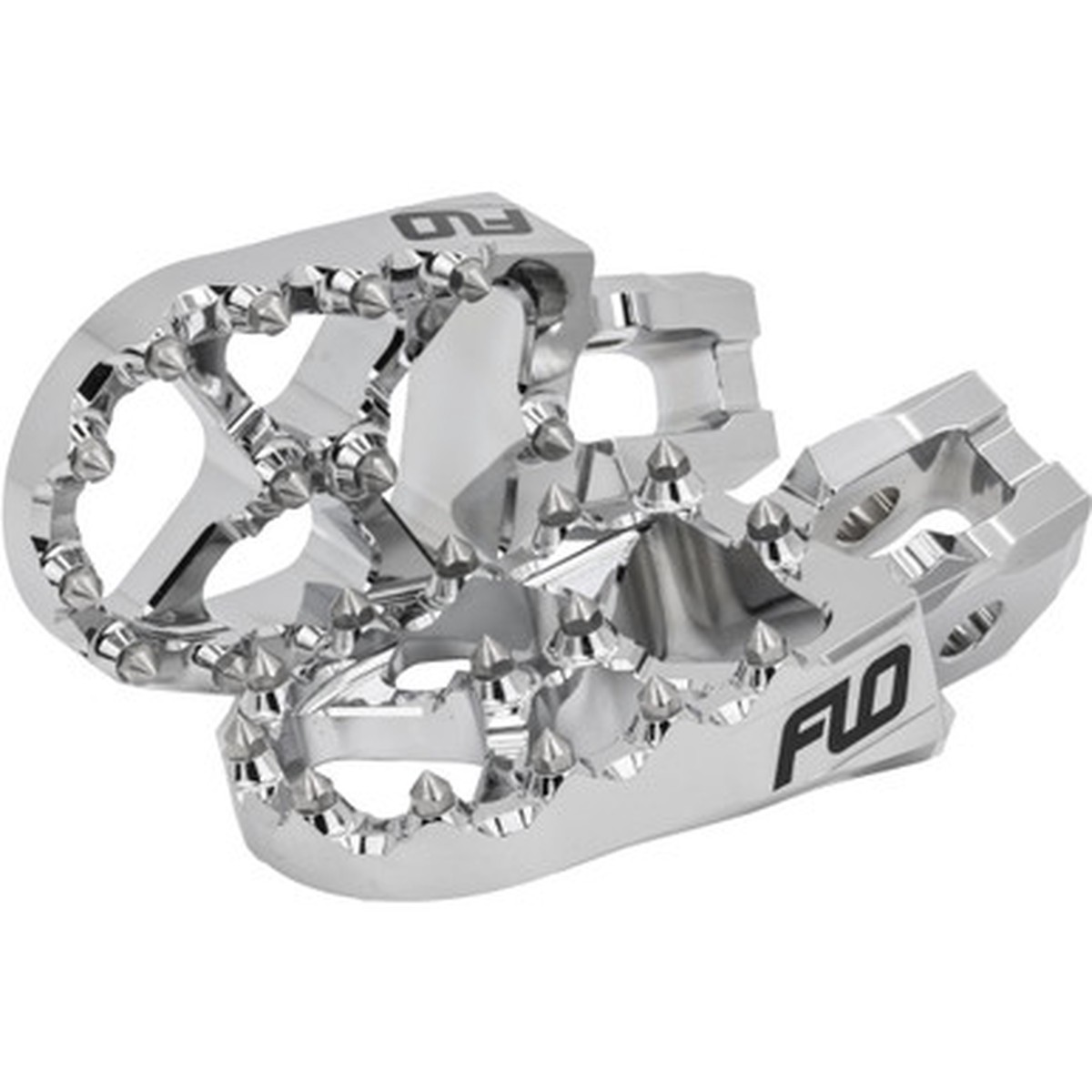 FLO MOTORSPORTS FLO FOOTPEG CHROME HONDA/KAW FPEG-792CR