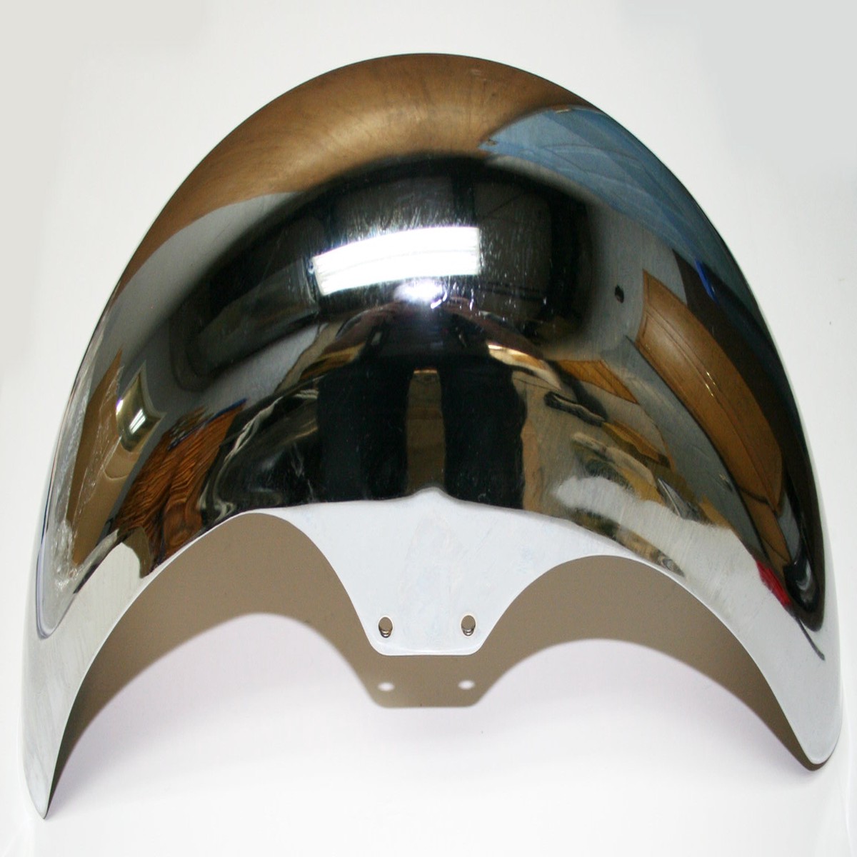 77-78 KZ1000A / 76-77 KZ900A / 73-75 Z1 Chrome Stock Type Front Fender ~ Kawasaki OEM 35001-1009