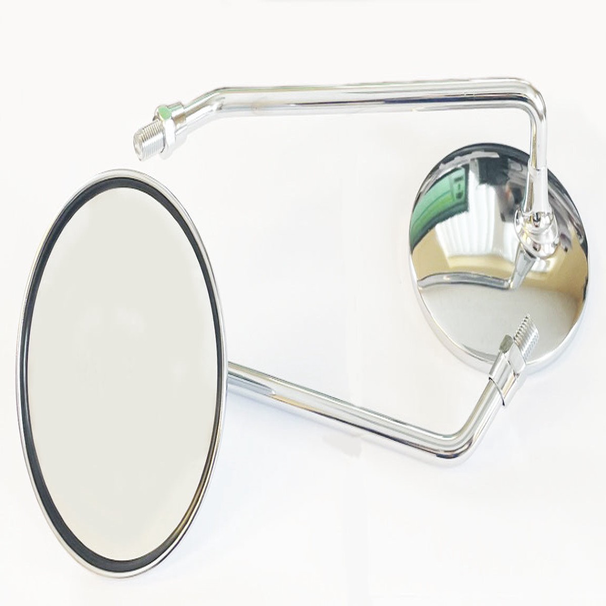 74-76 MT125 / 71-73 SL125 / 74-78, 85 XL125 Stock Type Mirror Set ~ Honda OEM 88110-074-000