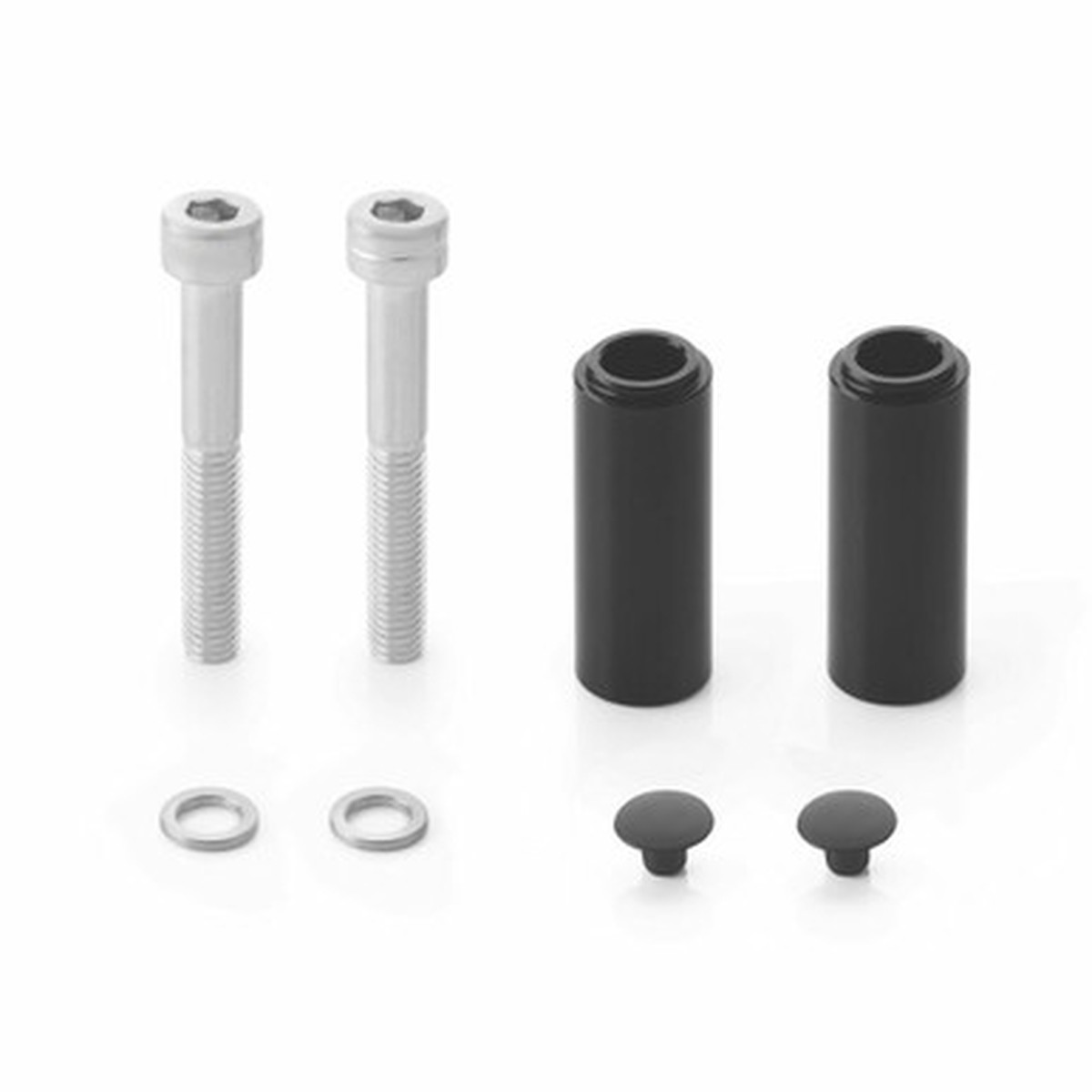 RIZOMA STEALTH NAKED MOUNTING KIT MIRROR BLACK DUC BSN902B