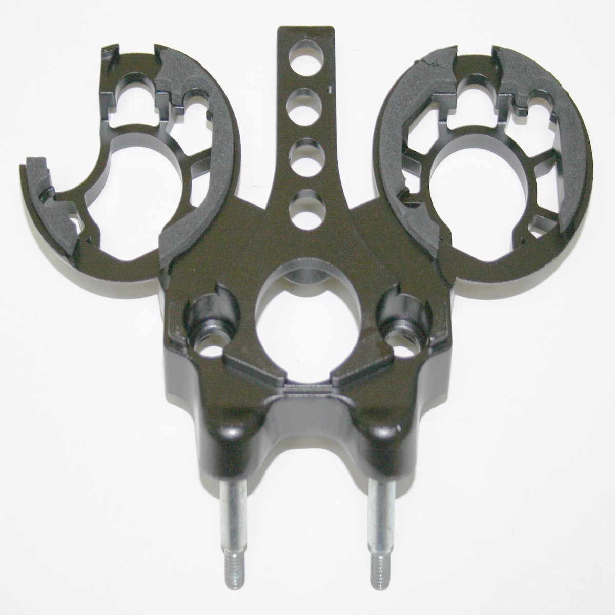 76 KZ900B / 76-79 KZ750B / 80 KZ750E Tachometer & Speedometer Gauge Bracket ~ Kawasaki OEM 25008-1005