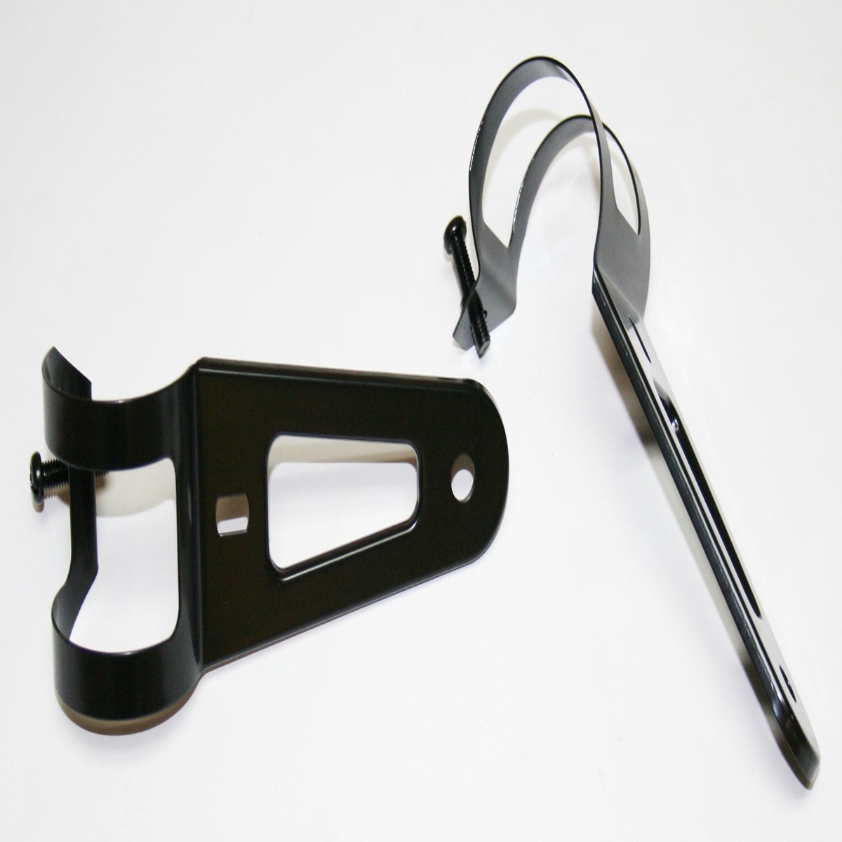 Black Universal Adjustable Beam Unit Brackets - 35mm to 41mm