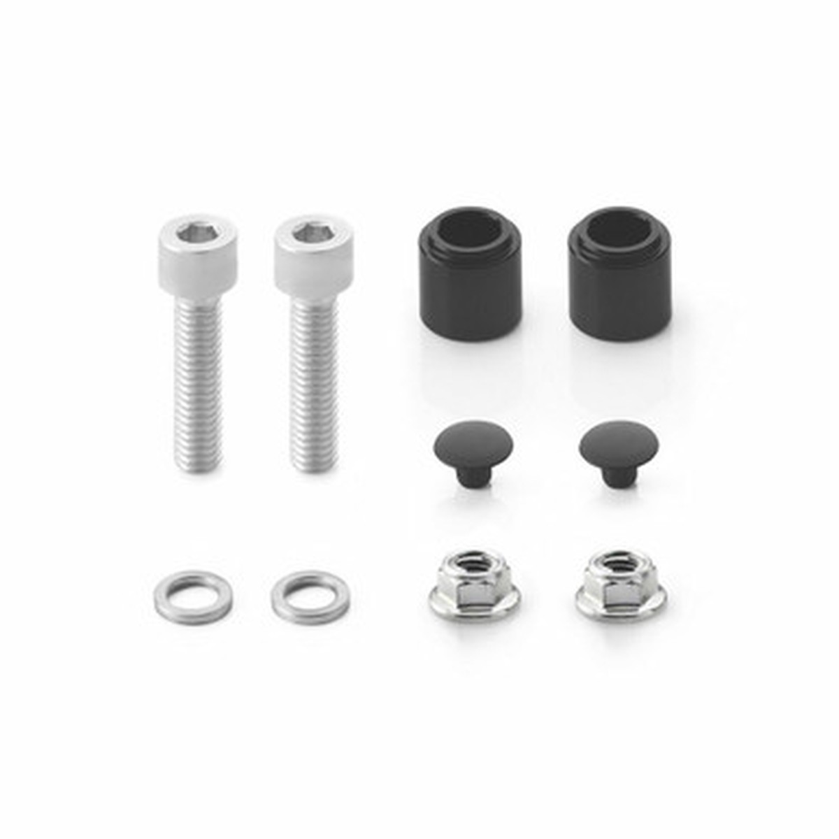 RIZOMA STEALTH NAKED MOUNTING KIT MIRROR BLACK TRI BSN911B